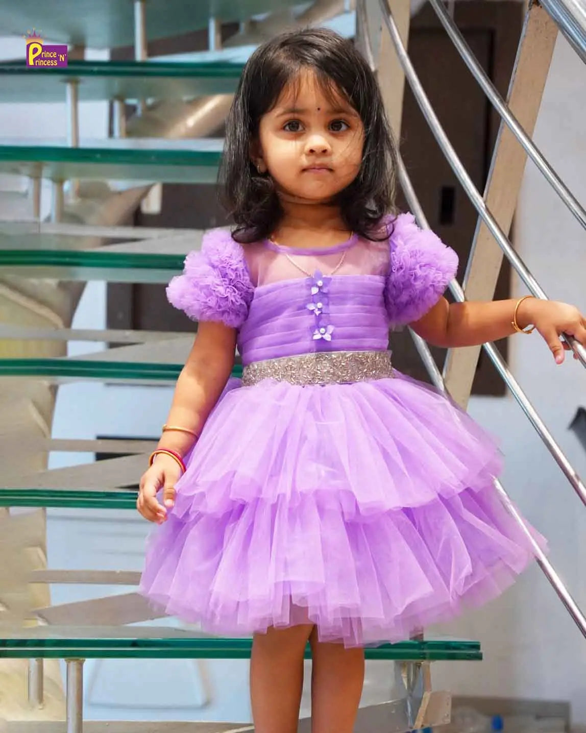 Pinterest Party Frocks Lavender Kids Birthday Frock BG178 – Prince
