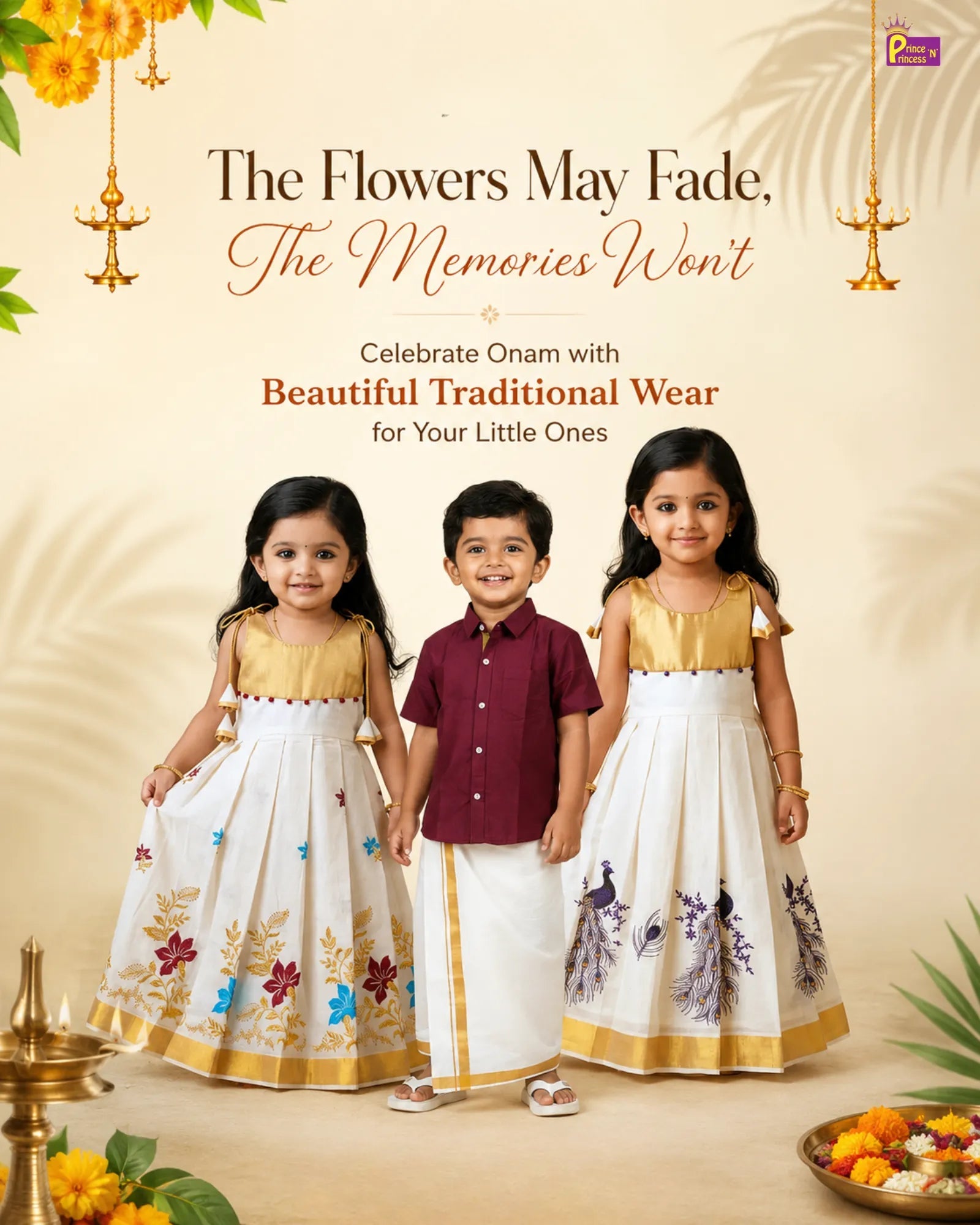 Common Problems Parents Face While Buying Kids' Onam Outfits (And How to Solve Them) - Prince N Princess