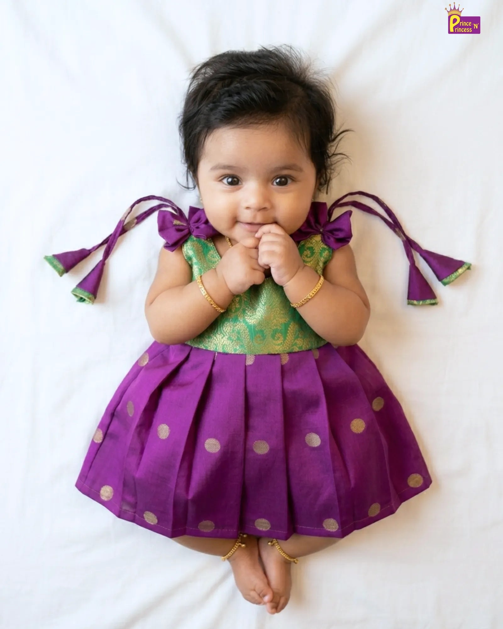 purple pattu frock collection princenprincess
