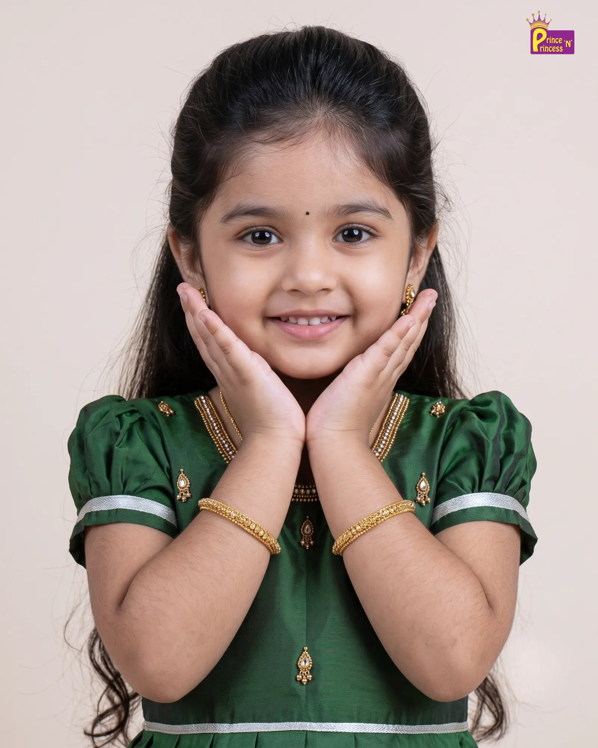 Traditional Pattu Pavadai for Girls | Navratri & Diwali Wear PPP2106