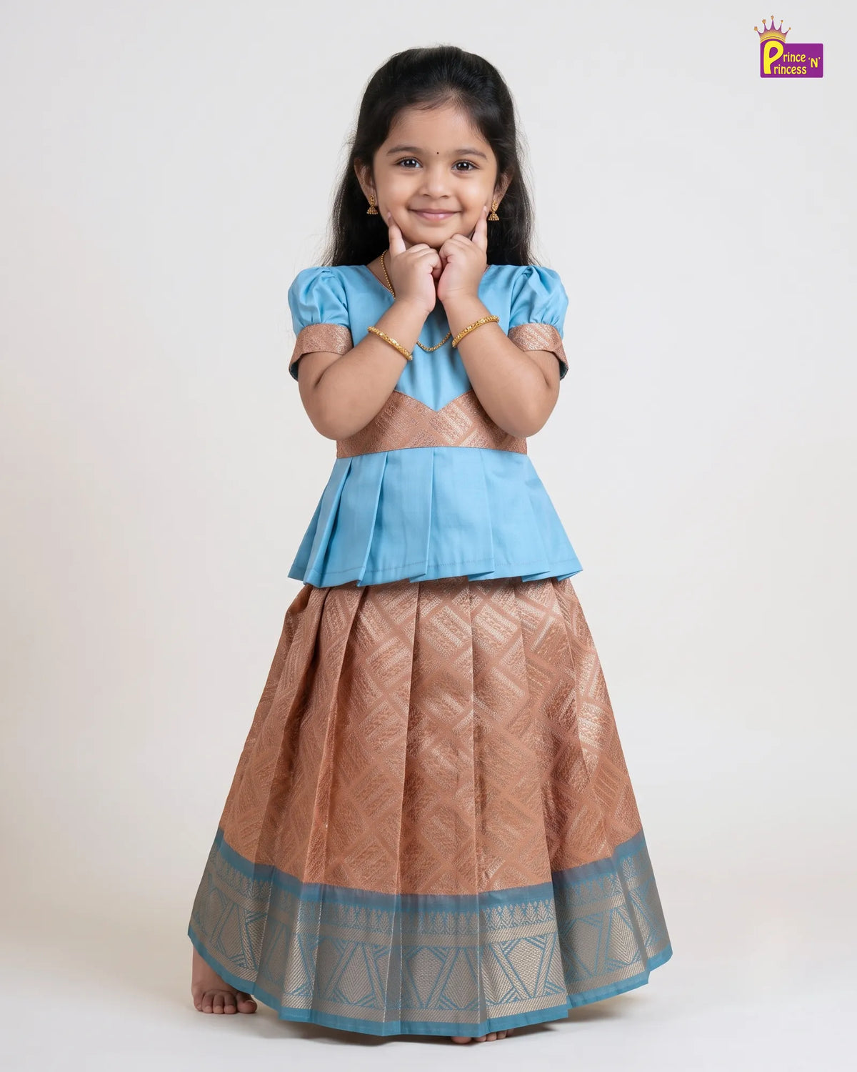 Festive Pattu Pavadai for Girls | Diwali & Wedding Wear PPP2072