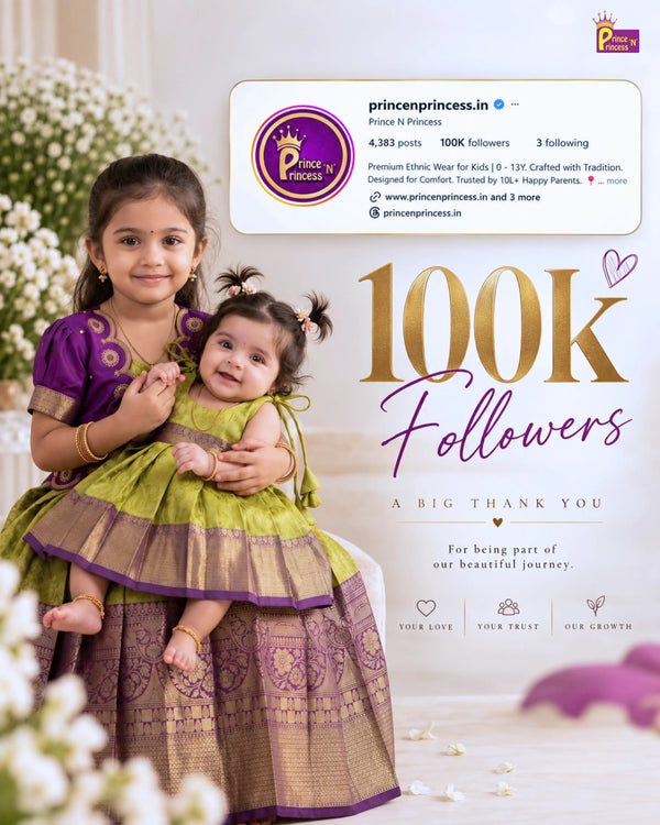 🎉 100K FAMILIES. ONE BEAUTIFUL JOURNEY...