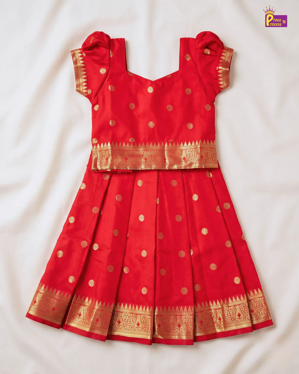 Pattu Pavadai for Girls | Navratri, Diwali & Wedding Wear PPP2146