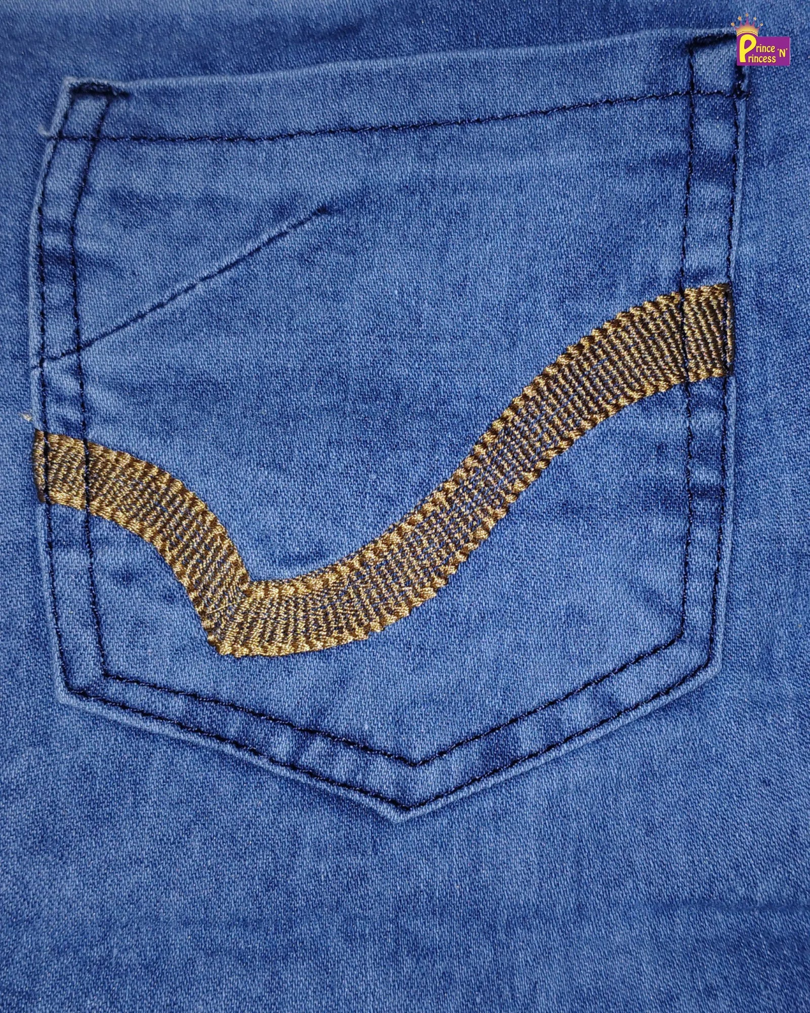 Boys Jeans - Kids Slim Fit Mid Blue Stretch Denim Pants for Casual Wear PT061