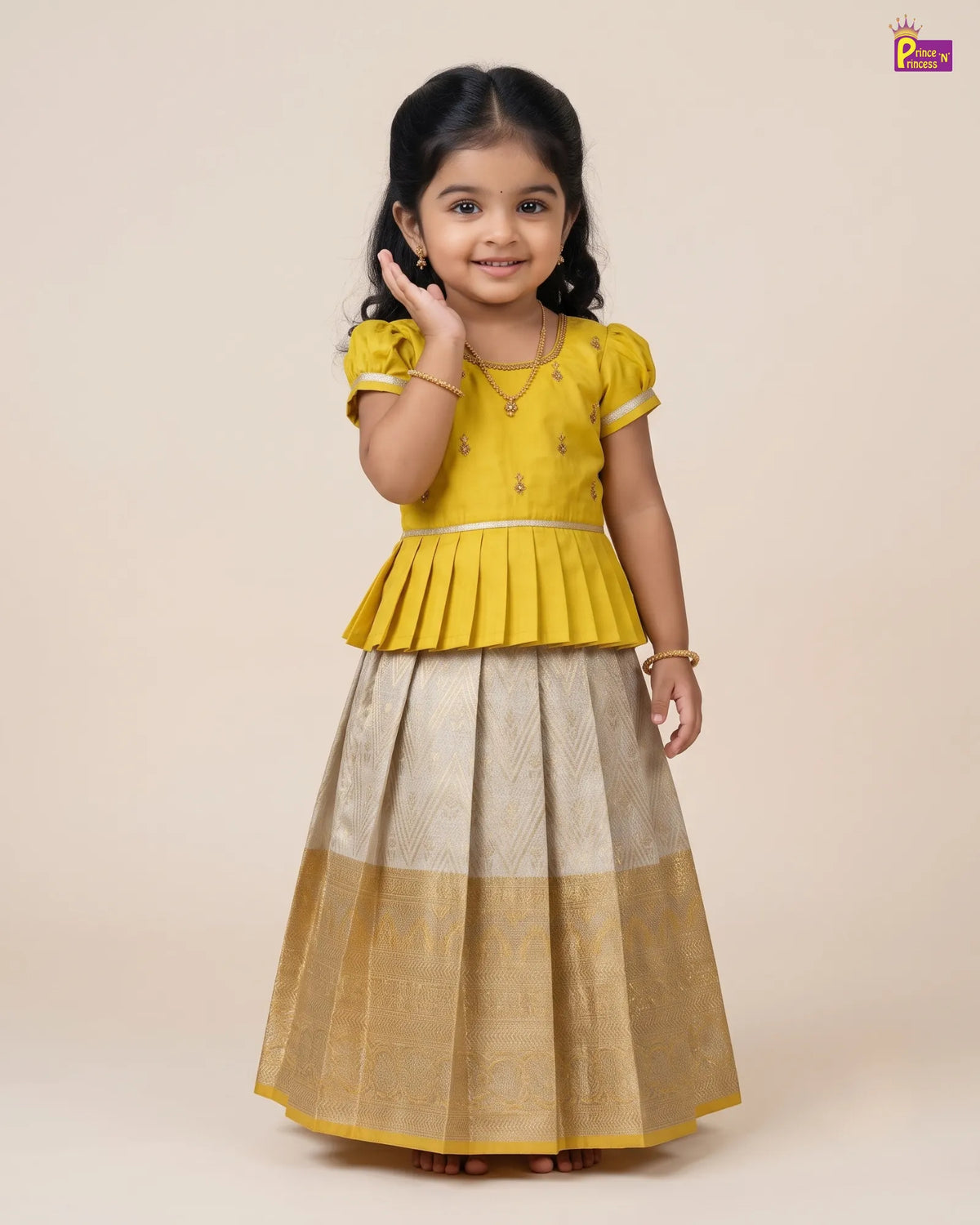 Pattu Pavadai for Girls | Traditional Pongal & Festival Dress PPP2107