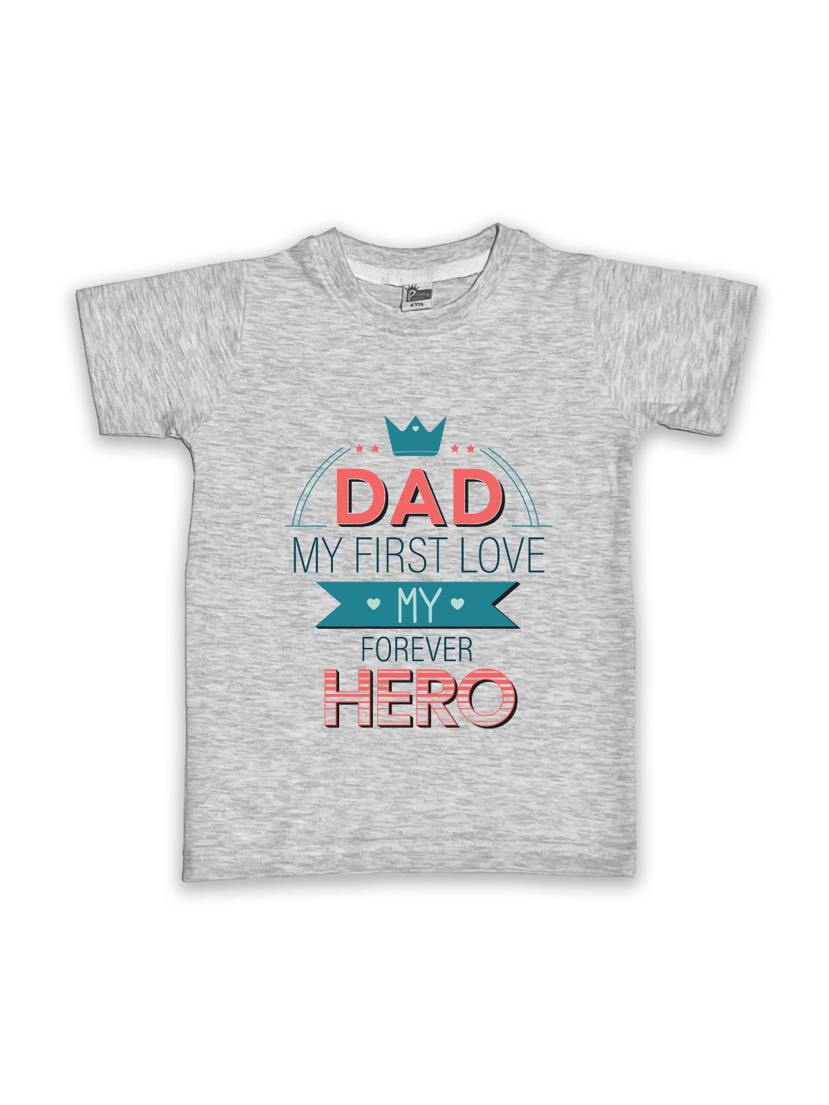 Unisex T-Shirts Half Sleeve (Melange) FTS026