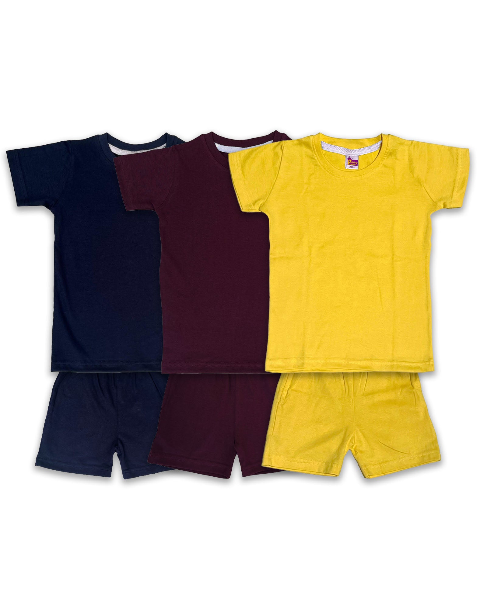 Co-ord Set Combo for Unisex – Comfortable & Stylish Tees and Shorts Sets CDC09