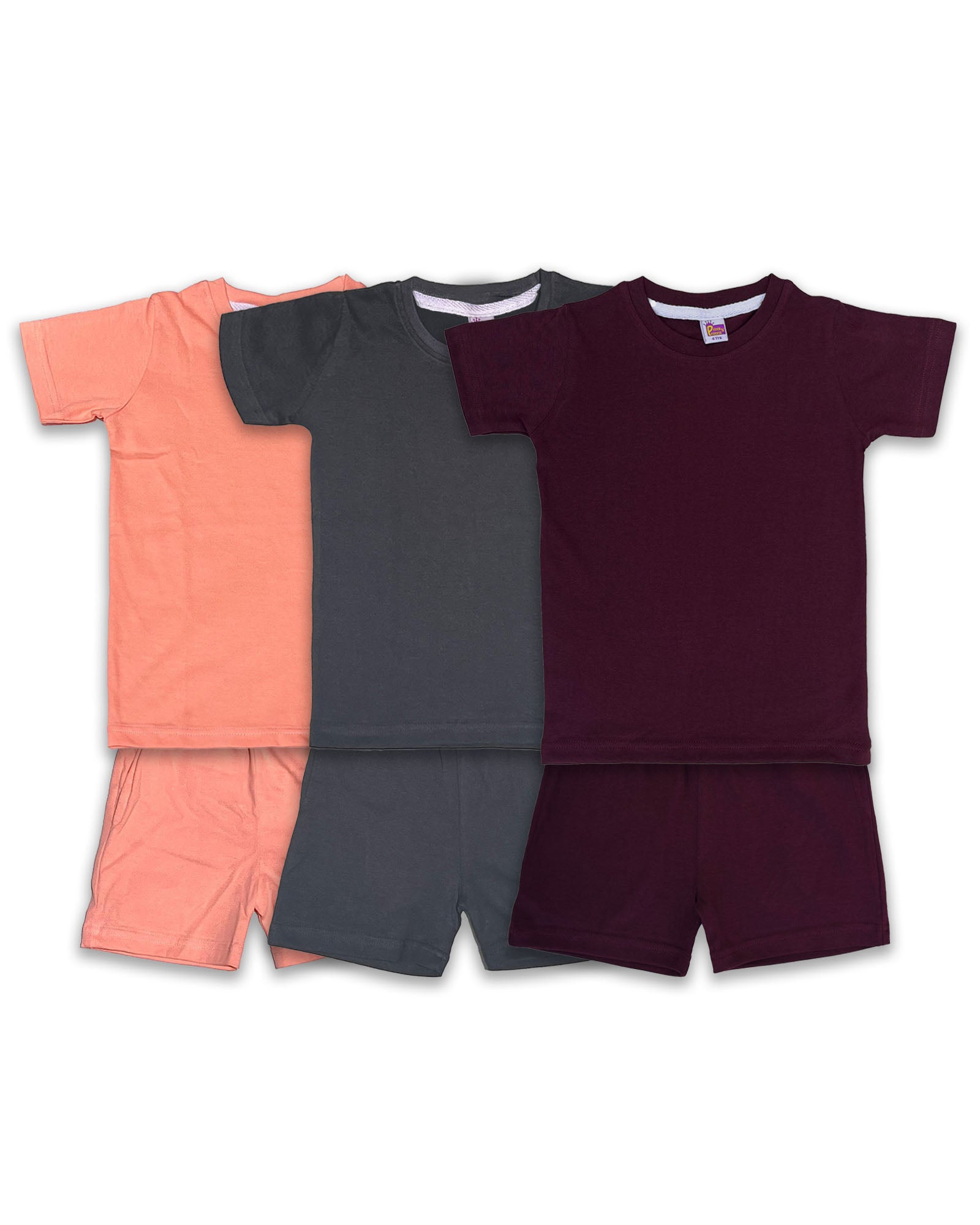 Co-ord Set Combo for Unisex – Comfortable & Stylish Tees and Shorts Sets CDC03