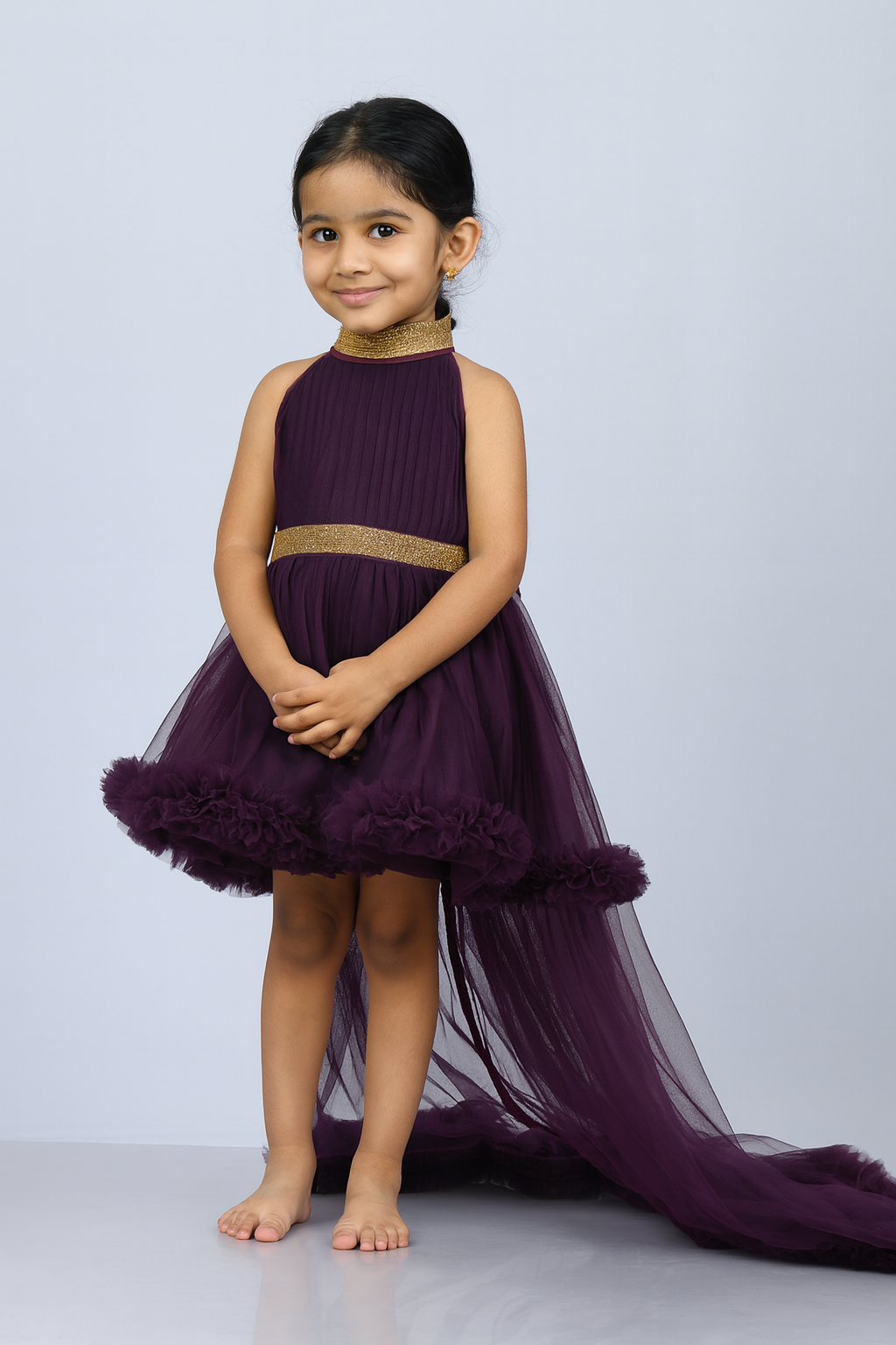 Kids Whine Birthday Frock  BG166