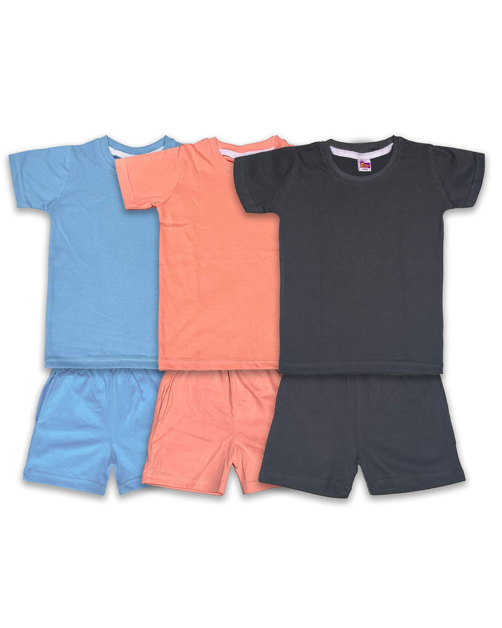 Co-ord Set Combo for Unisex – Comfortable & Stylish Tees and Shorts Sets CDC011