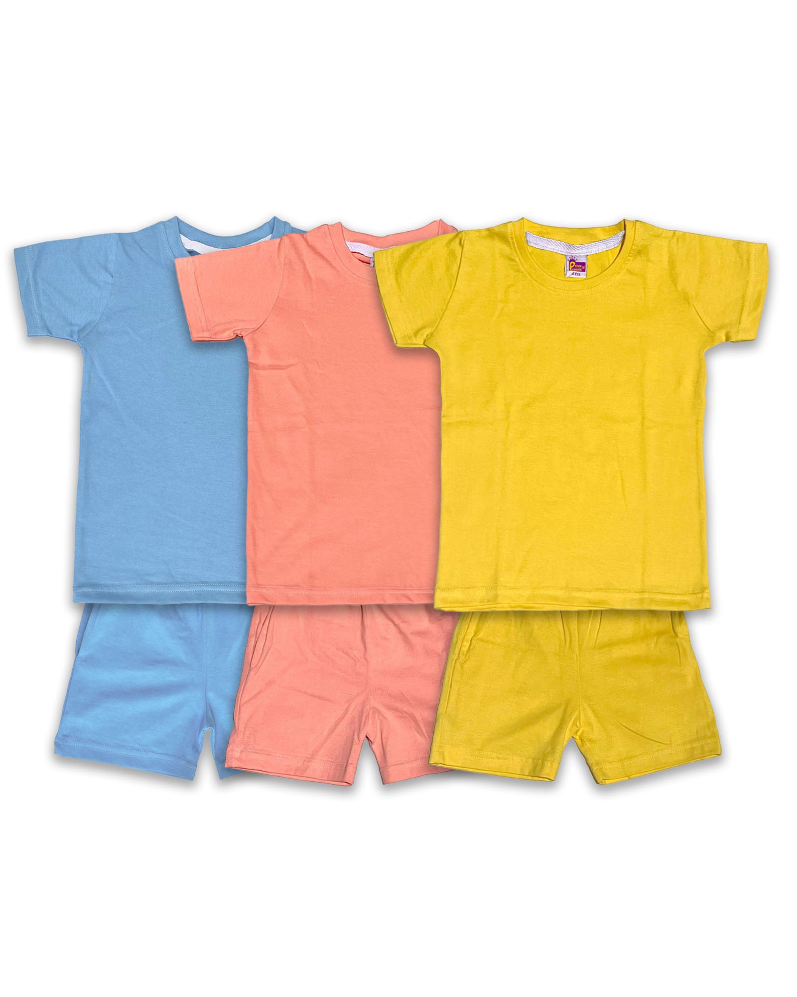 Co-ord Set Combo for Unisex – Comfortable & Stylish Tees and Shorts Sets CDC05