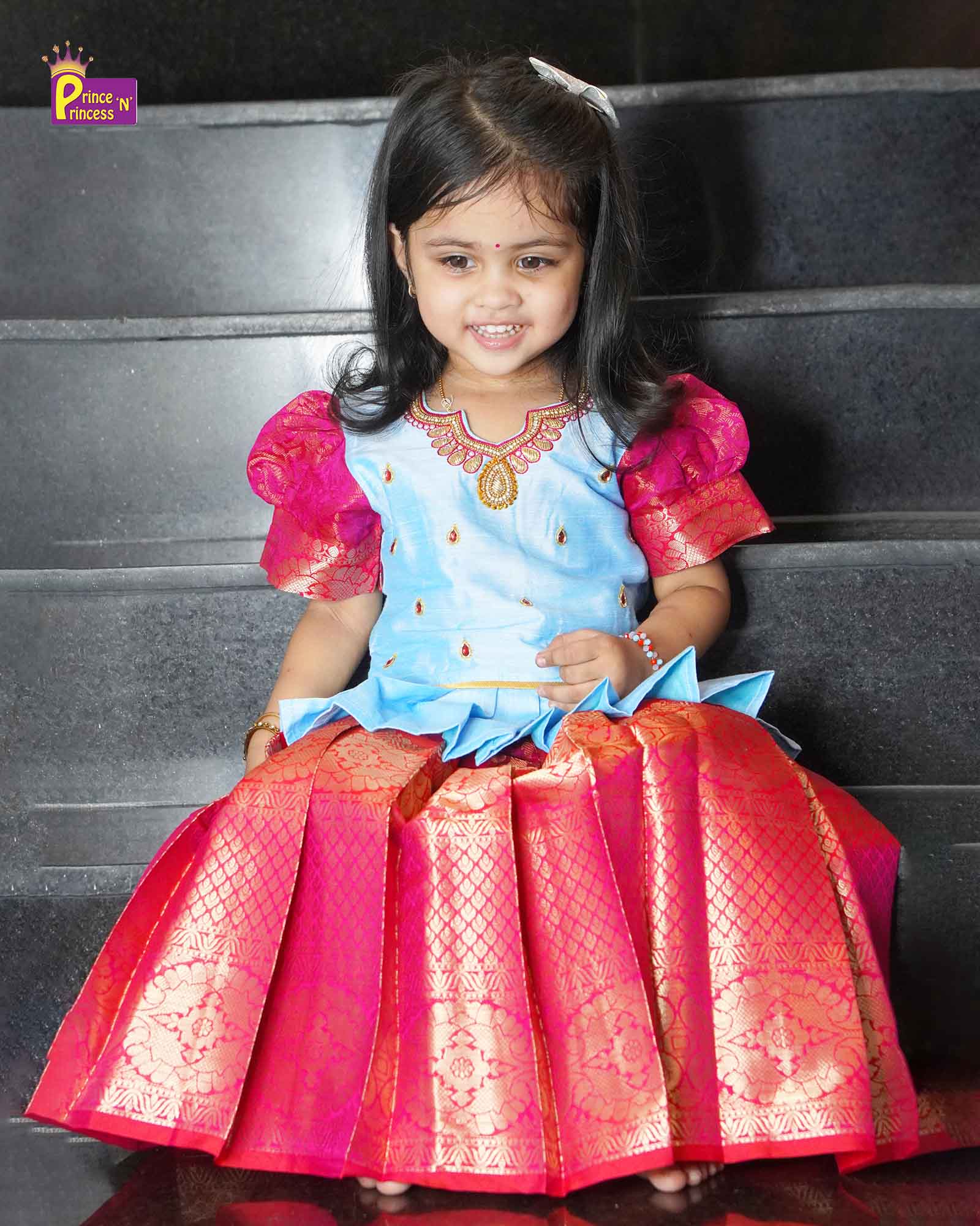 Online Silk Pattu Pavadai with Price: Buy Ethnic Pattu Dress
