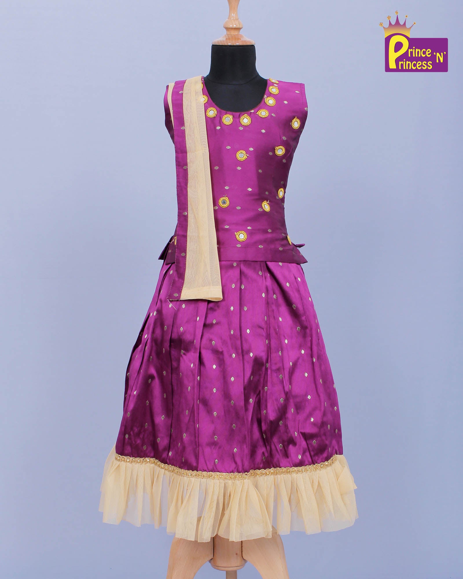 Kids Whine Traditional Lehenga Choli LC110