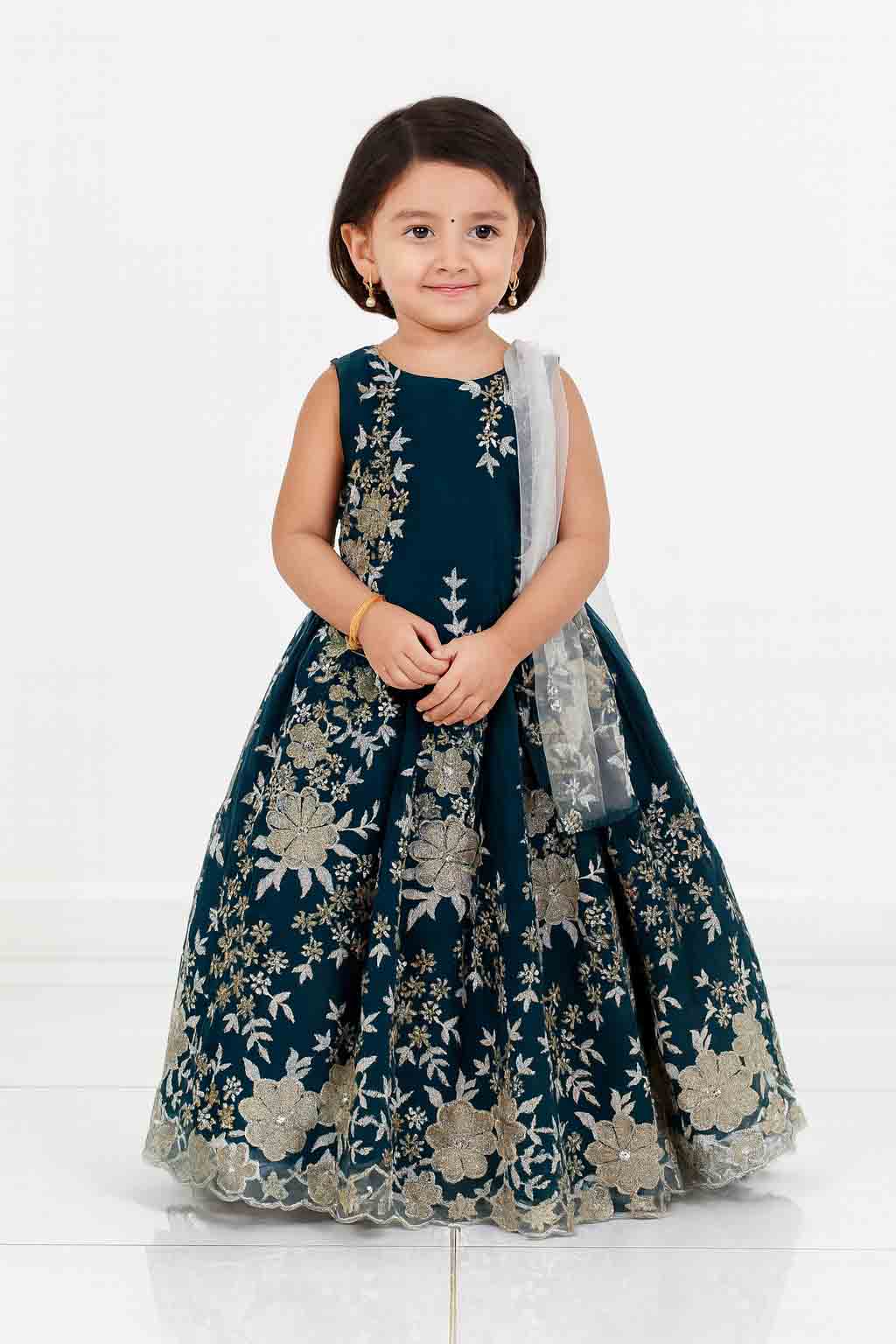 Peacock Blue  emproidery  ethnic Lehenga Choli LC221