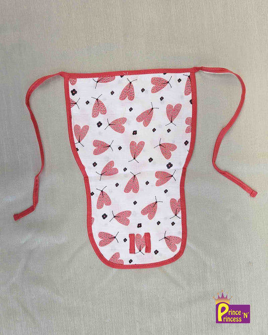 Muslin Cotton  Reusable Pink White  nappies  NP002