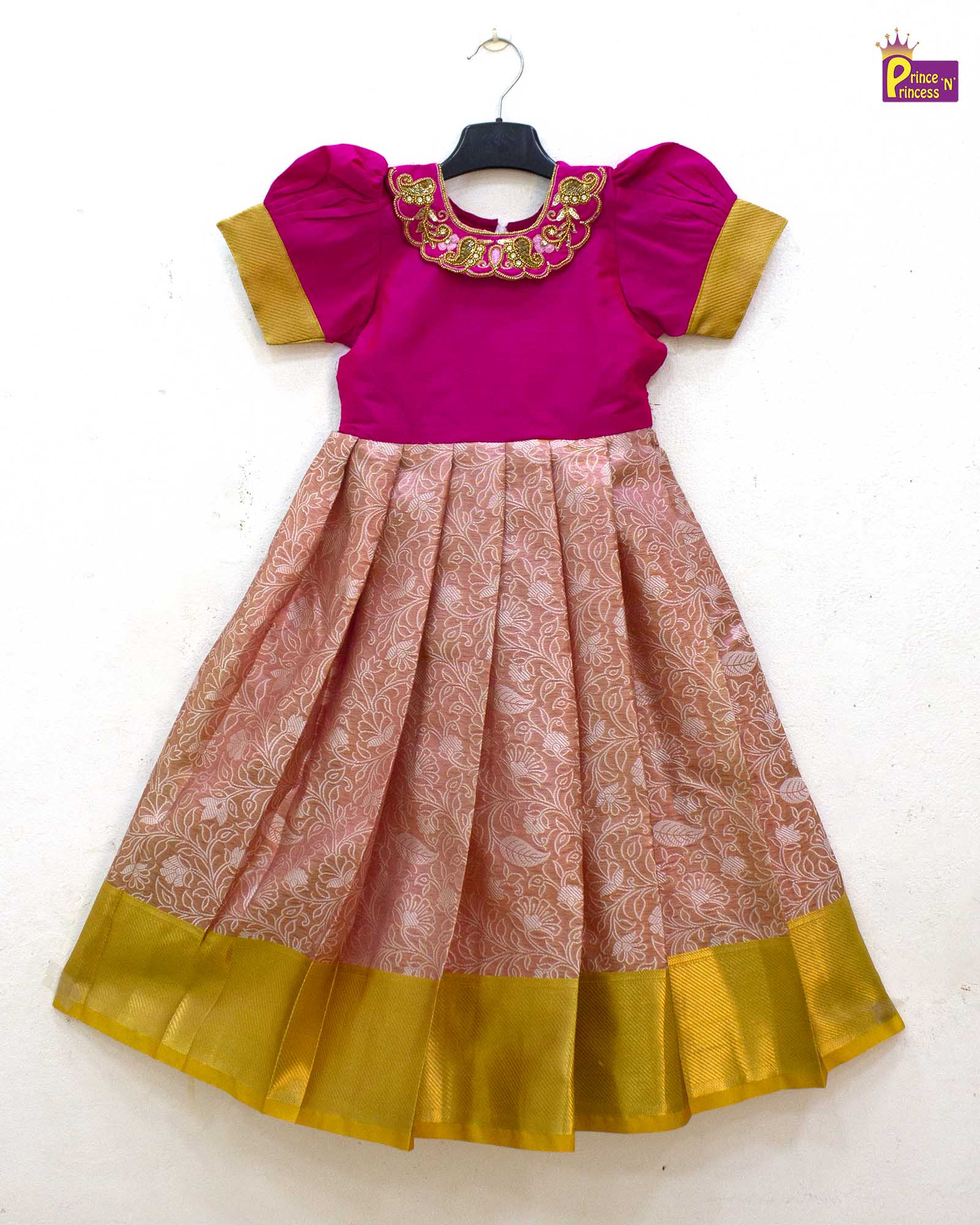 New Kids Pink Traditional Gown PG590