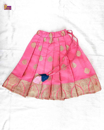 Kids Baby Pink Rama blue Trendy Pattu pavadai PPP1501 Prince N Princess
