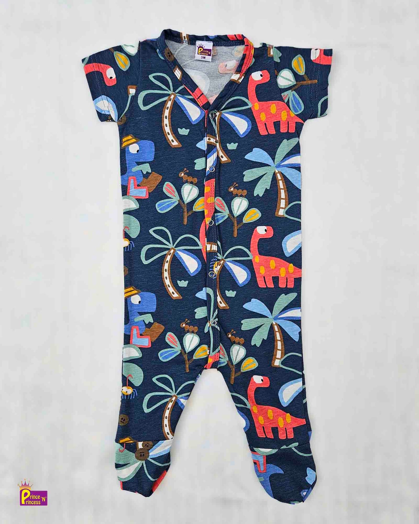 Toddler Blue Knitted Bodysuit PR003