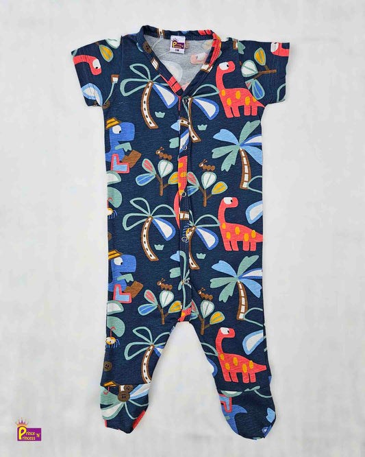 Toddler Blue Knitted Bodysuit PR003 Prince N Princess