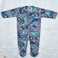 New Born Blue Knitted Bodysuit PR005