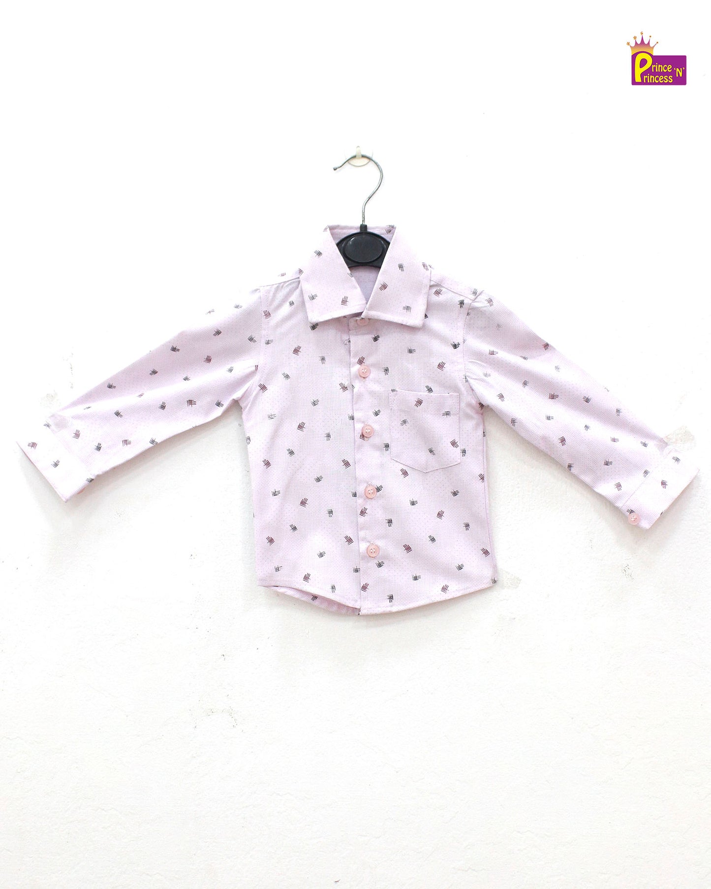 Kids Purple Full Sleeve shirt ST004