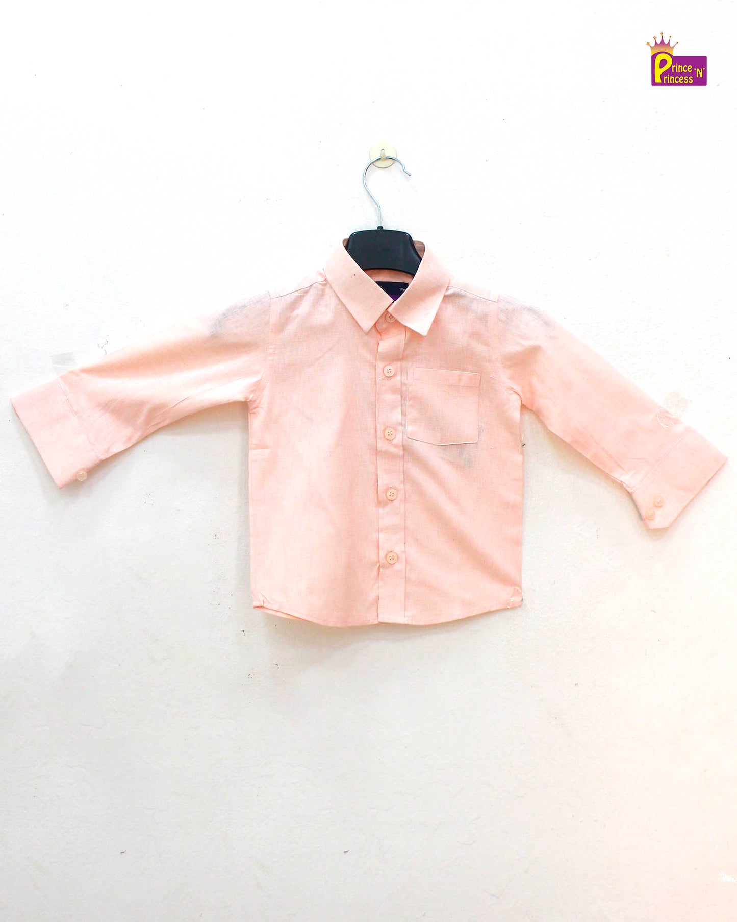 Kids Orange Full Sleeve shirt ST142