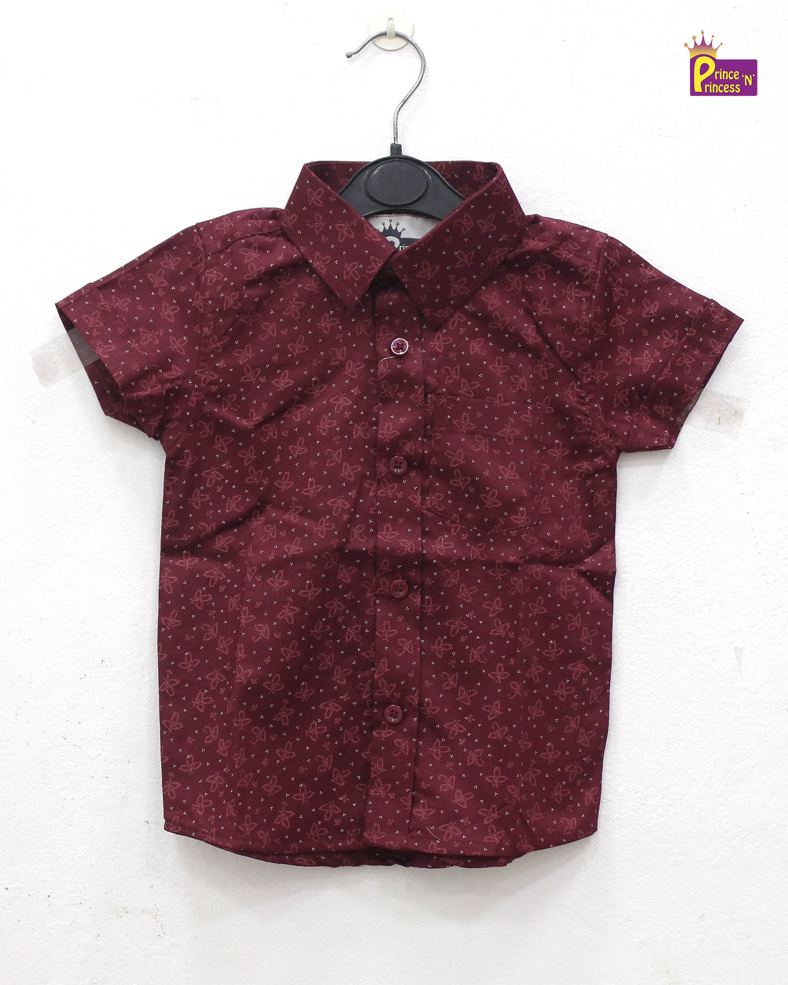 Kids Cotton Printed half Sleeve shirt ST164