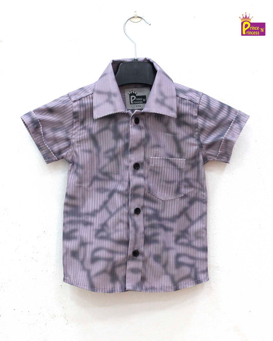 Kids Popcorn Purple half Sleeve shirt ST172