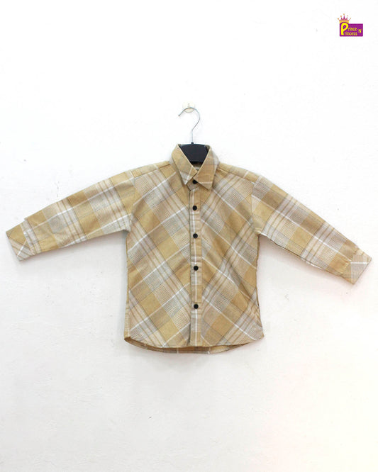 Kids Wood sandal Cotton Shirt ST194