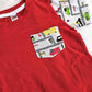Boys Red TShirt with Trouser TS097
