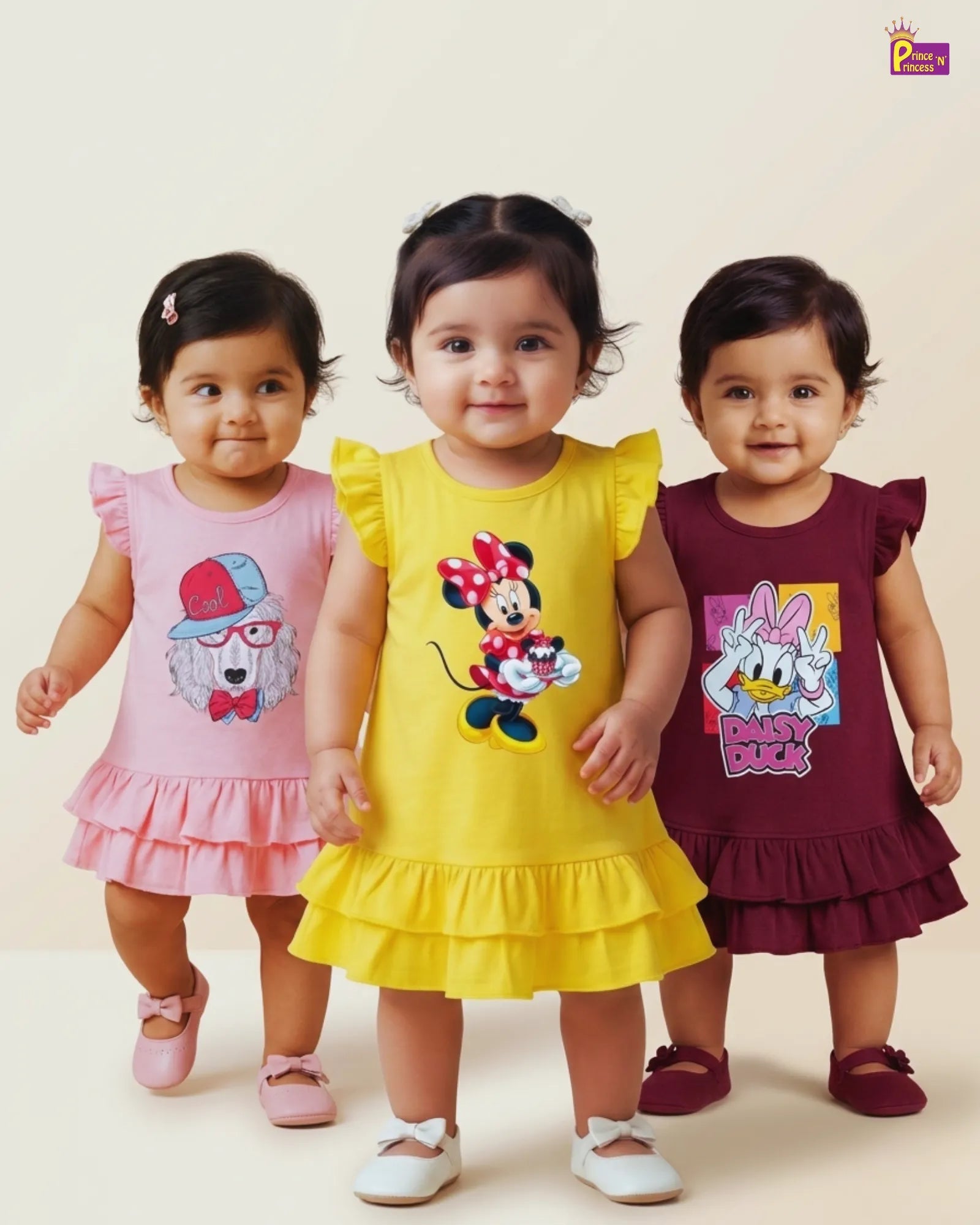 summer collection comfort cute knitted cotton frock only at princenprincess