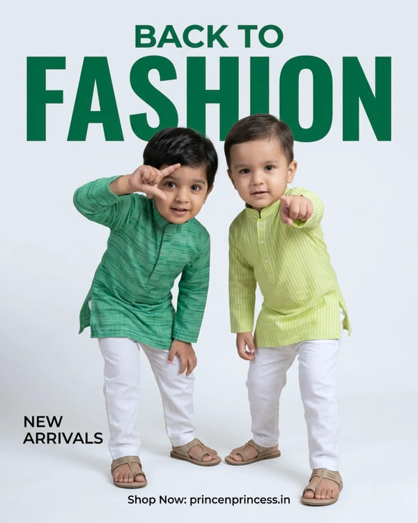 Fresh arrivals for your little champs - comfortable, trendy & perfect for every outing 💚