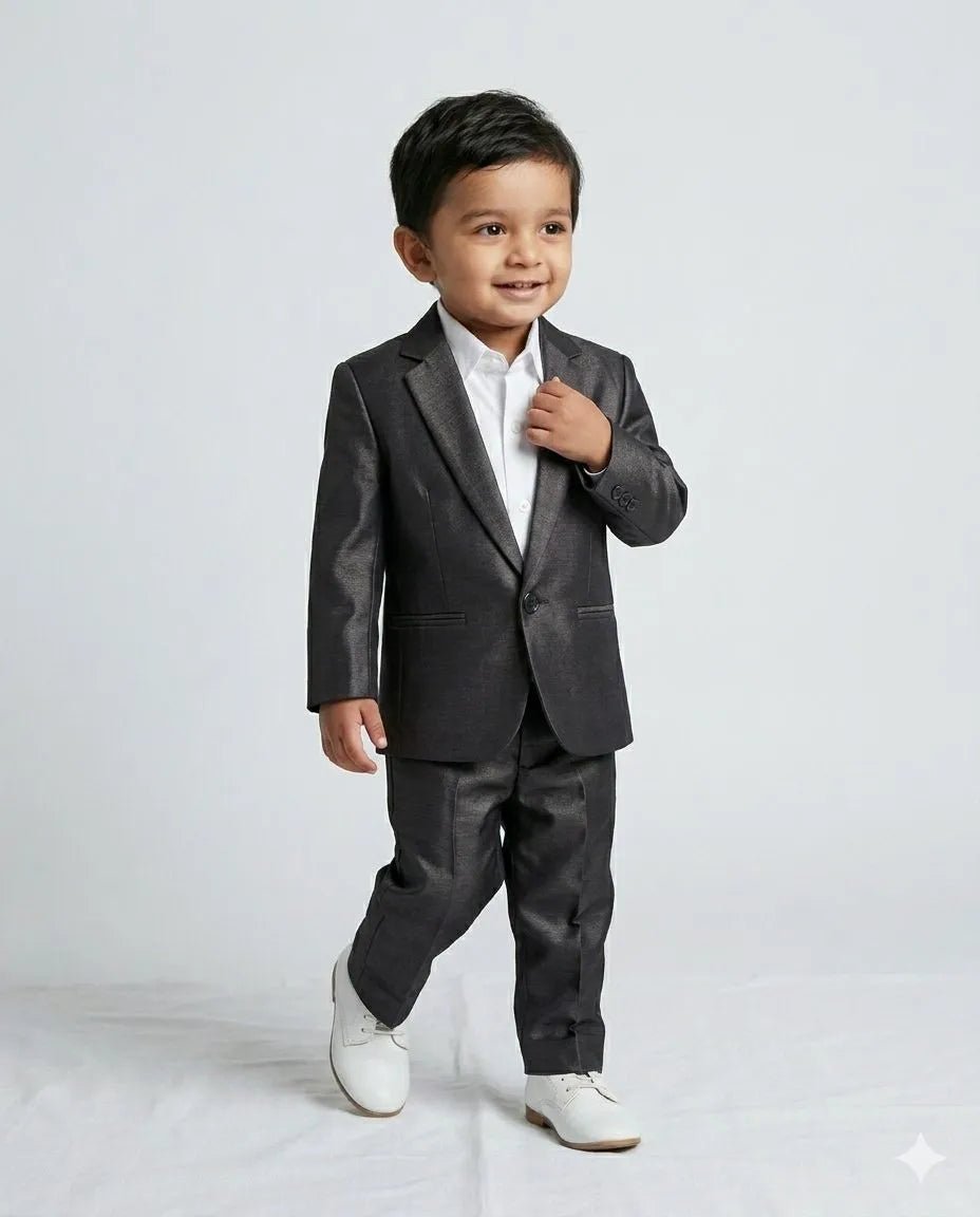 Boys Blazer Set in Black KB009 for kids festival wear
