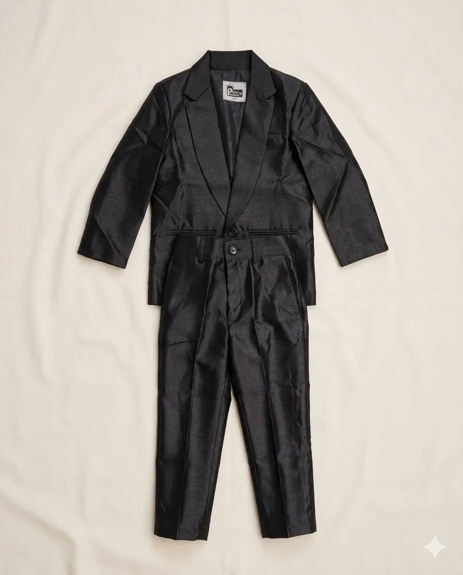 Boys Blazer Set in Black KB009 for kids festival wear