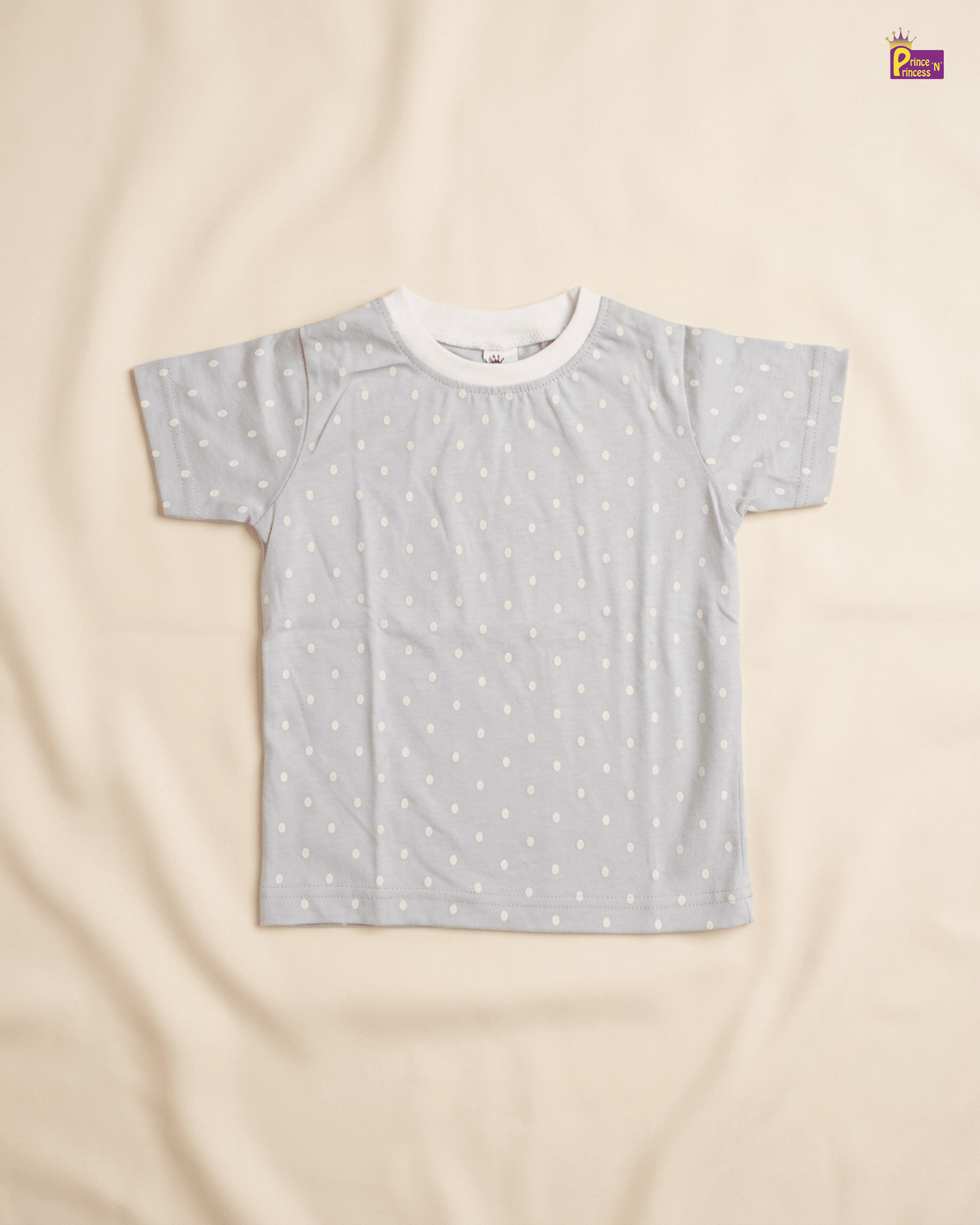 Boys Cotton Printed TShirt in Light Blue TS045 for kids festival wear