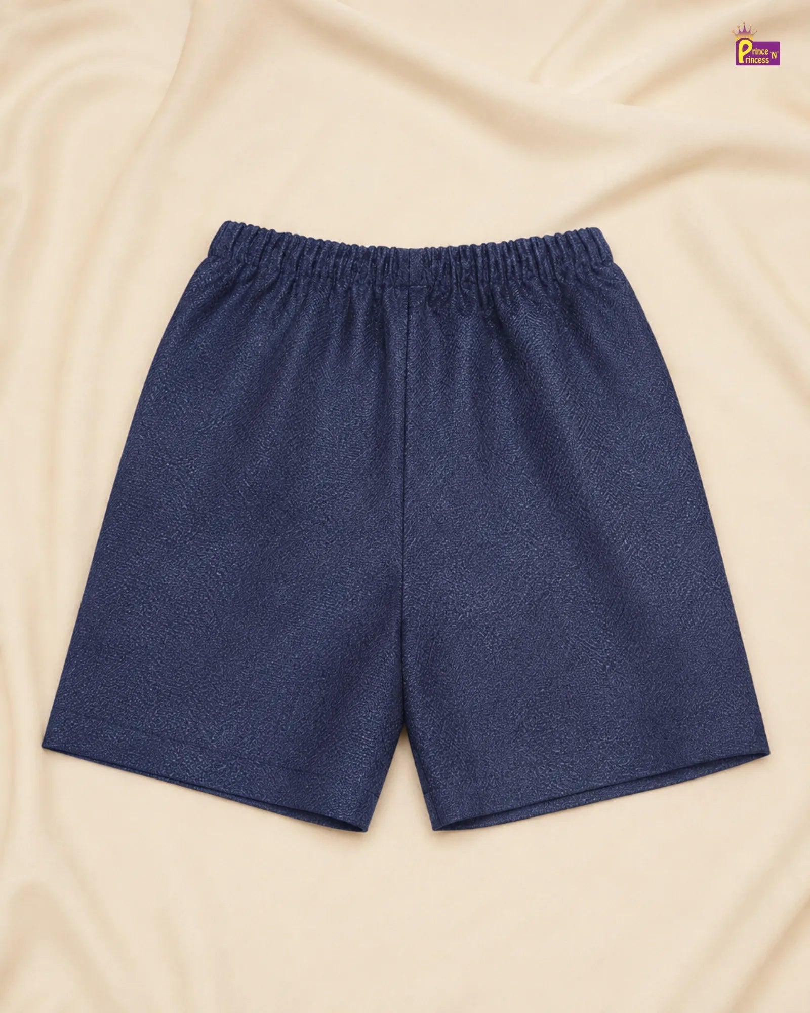 Boys Cotton Shorts – Kids Casual Summer Wear Trouser in Navy PT066 for kids festival wear