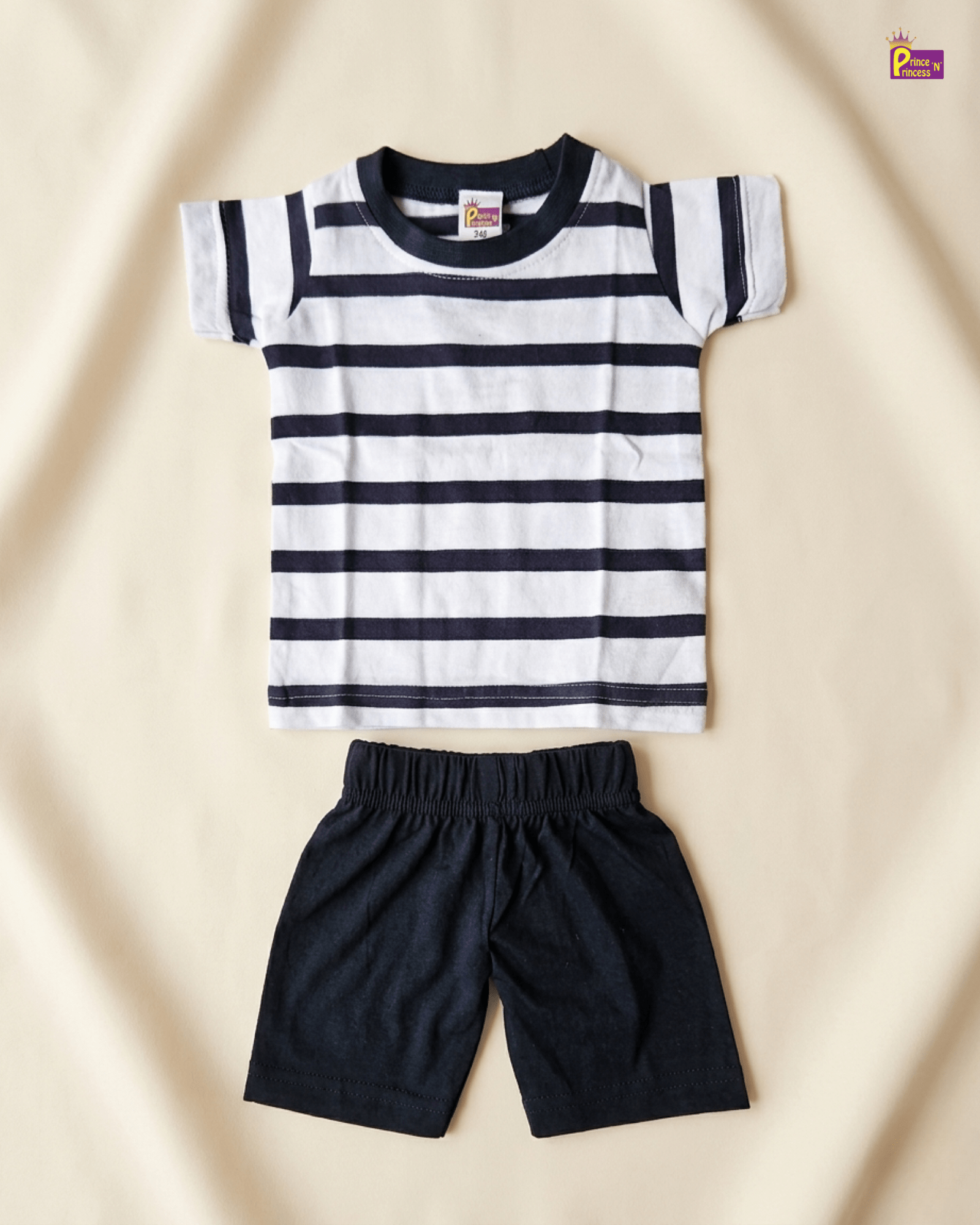 Boys Cotton White T-Shirt with Trouser TS066 for kids festival wear
