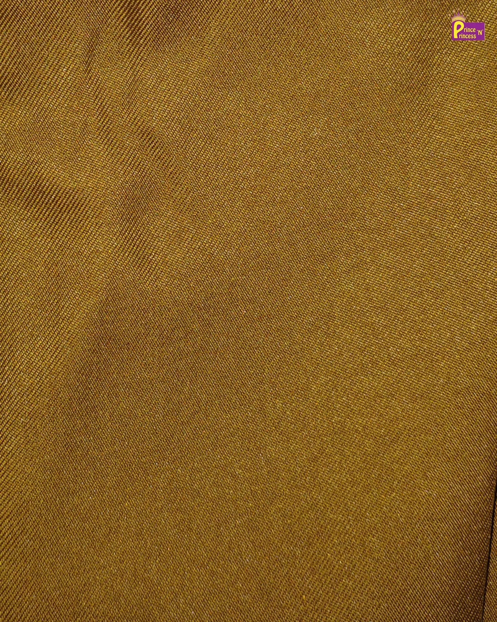 Close-up of brown fabric texture