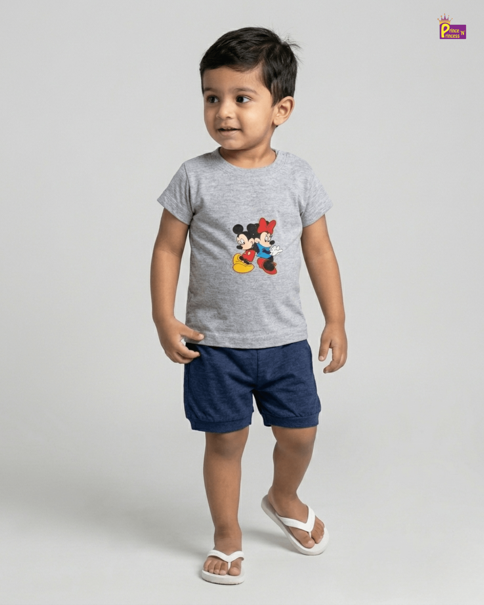 Boys Gray TShirt TS119 for kids festival wear
