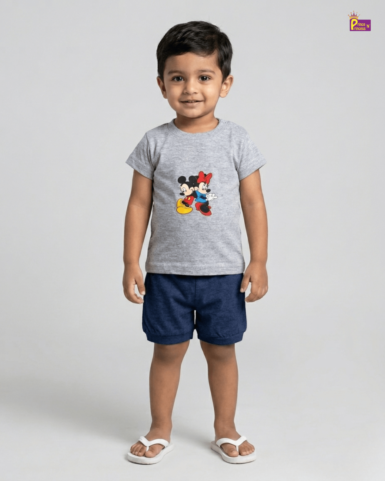Boys Gray TShirt TS119 for kids festival wear