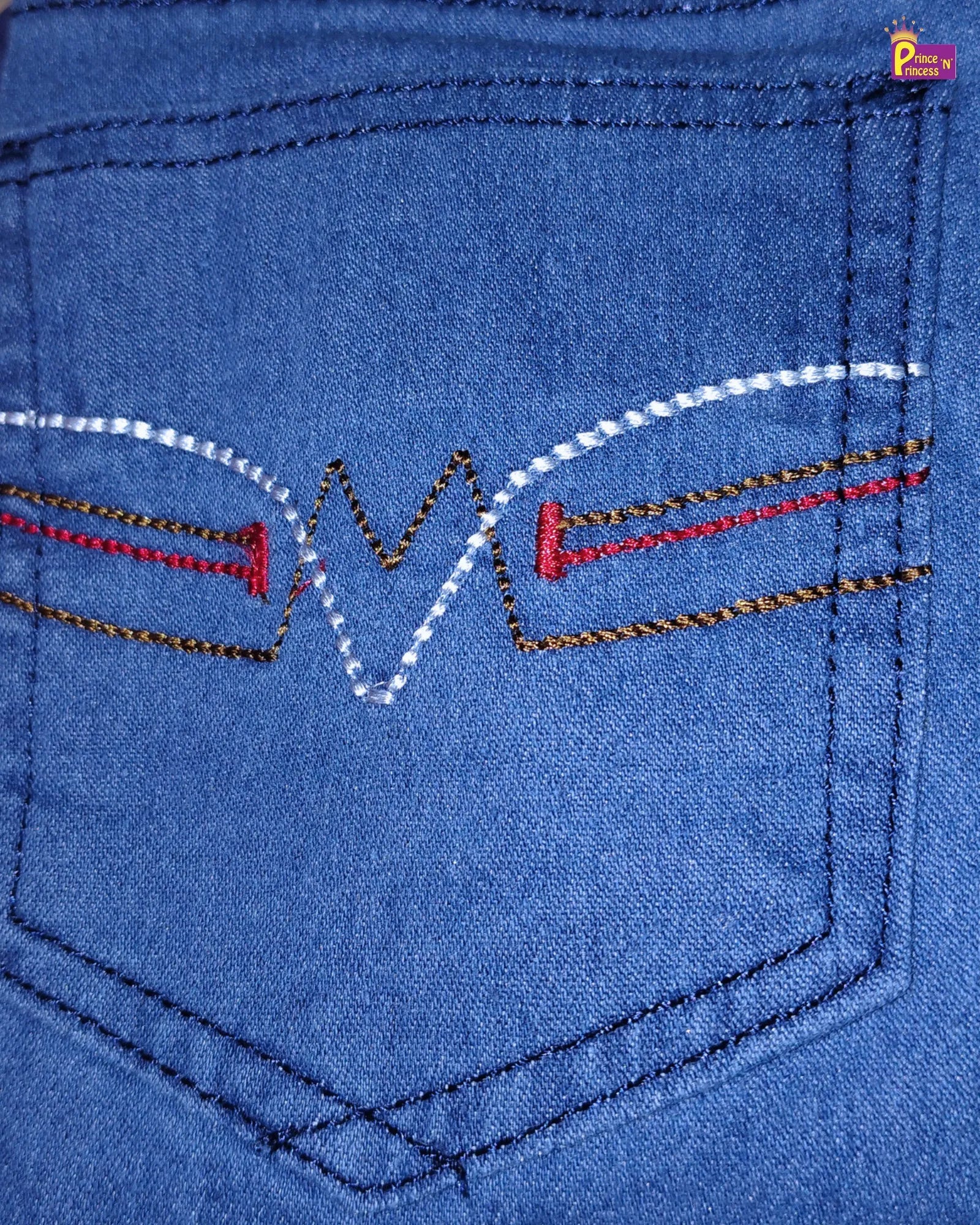 Boys Jeans - Kids Slim Fit Mid Blue Stretch Denim Pants for School & Casual Wear PT060 for kids festival wear