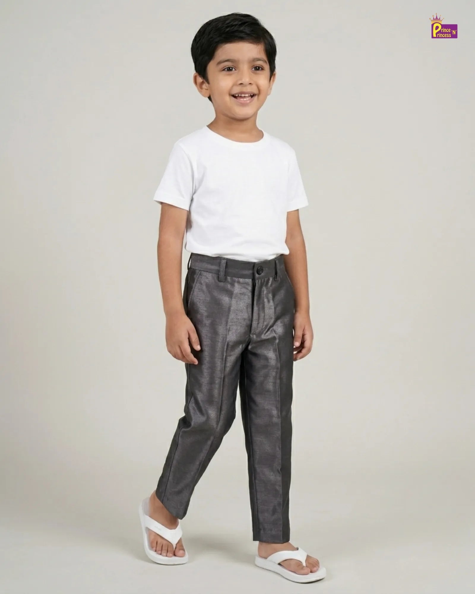 Boys Pant - Kids Coat Black Pant for Formal Wear PT063 for kids festival wear