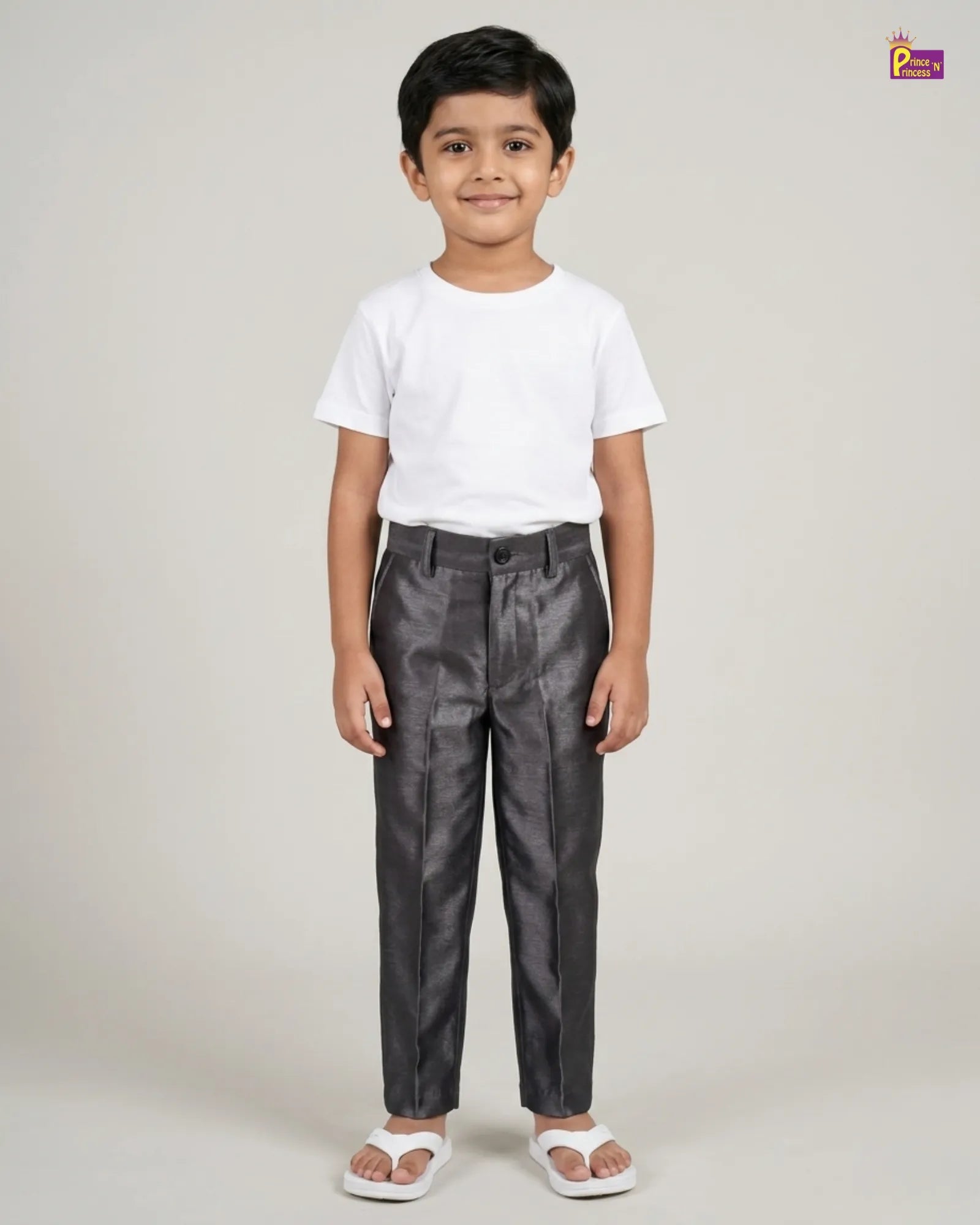 Boys Pant - Kids Coat Black Pant for Formal Wear PT063 for kids festival wear