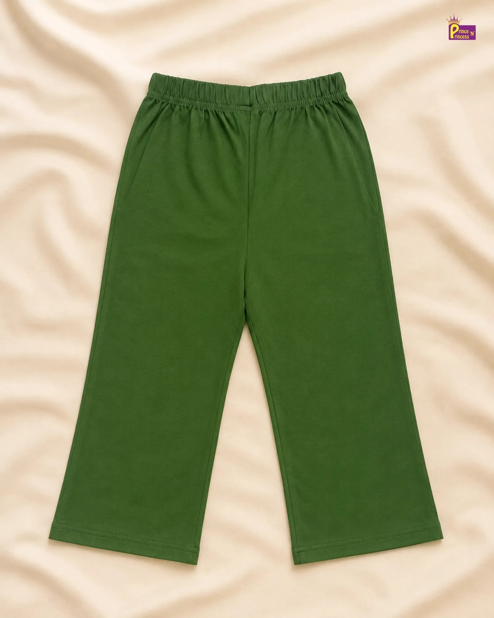 Boys Pant - Kids Cotton Green Pant for Casual Wear PT067 for kids festival wear