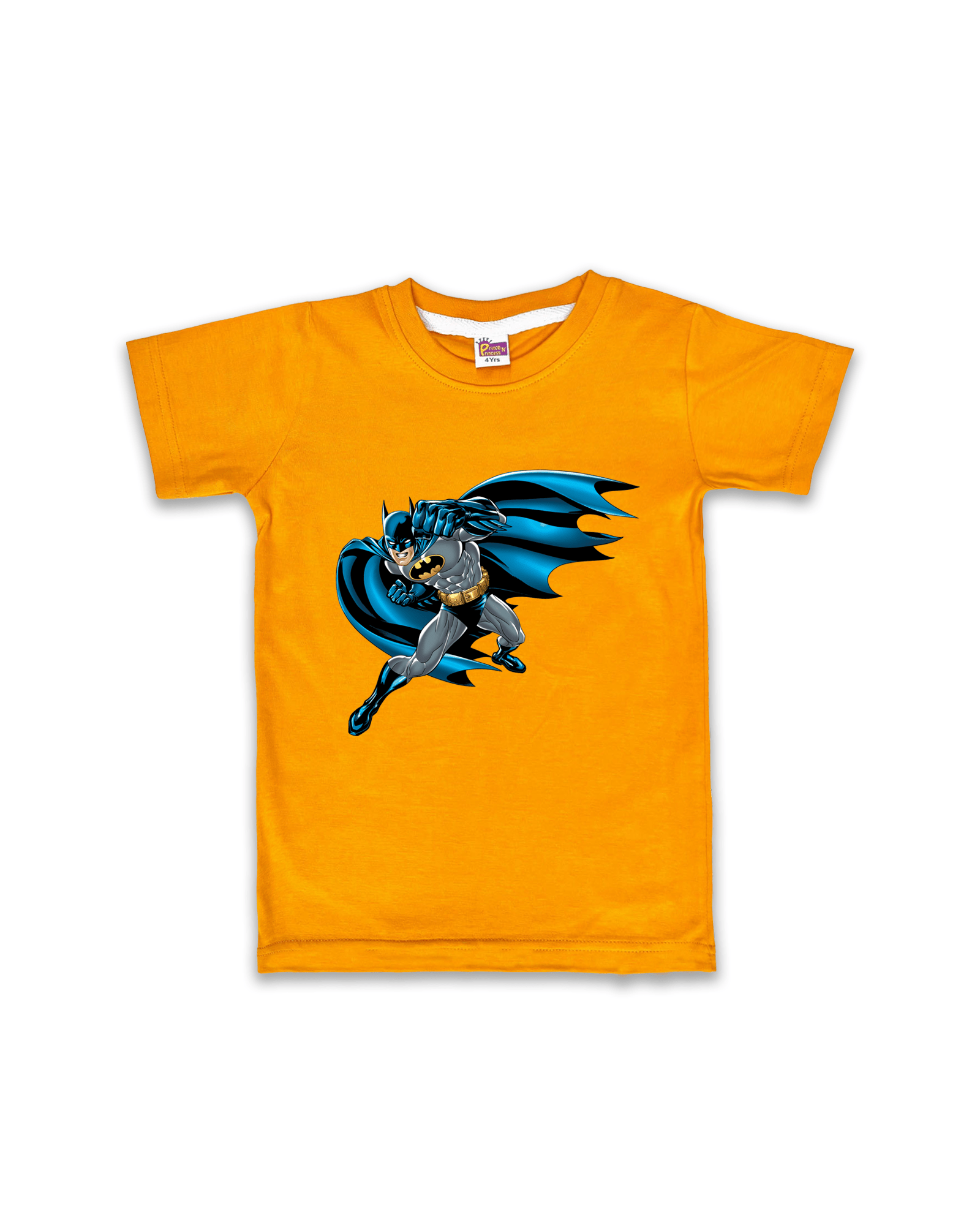 Boys T-Shirts Half Sleeve (Mustard) FTS030 - Prince N Princess