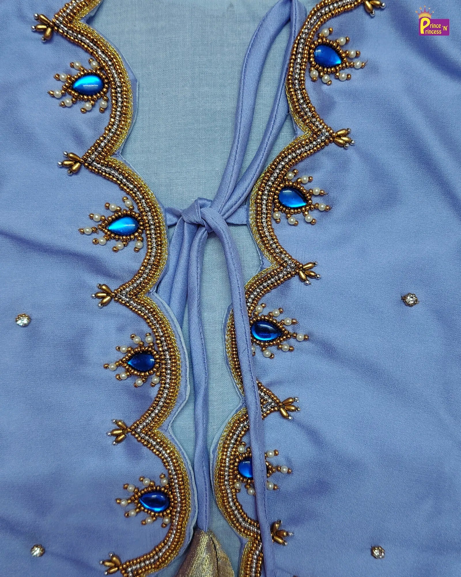 pattu gown lavender raw silk coat style baby girl traditional gown princenprincess