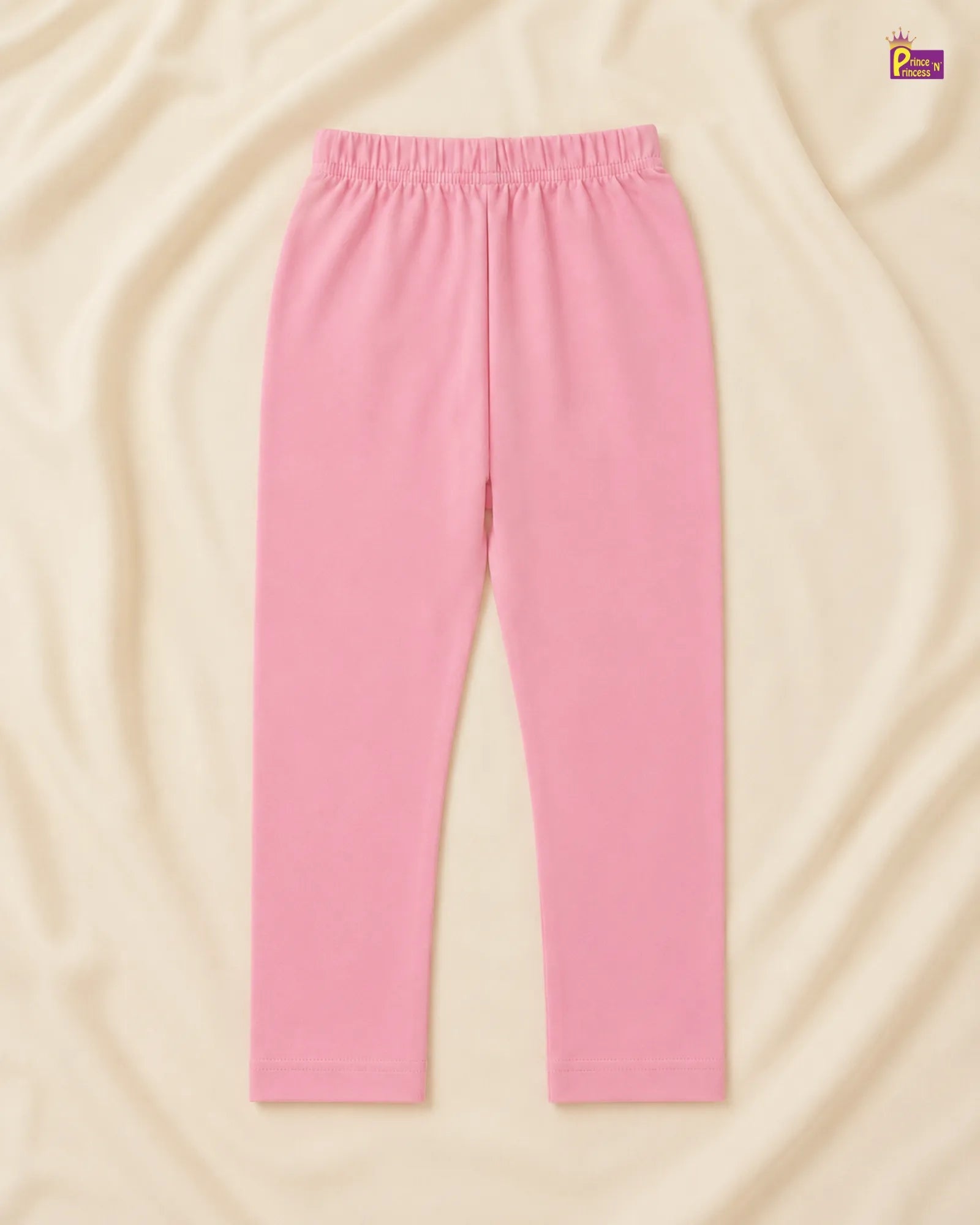 Girls Cotton Summer Wear Pant in Baby Pink GT018 for kids festival wear
