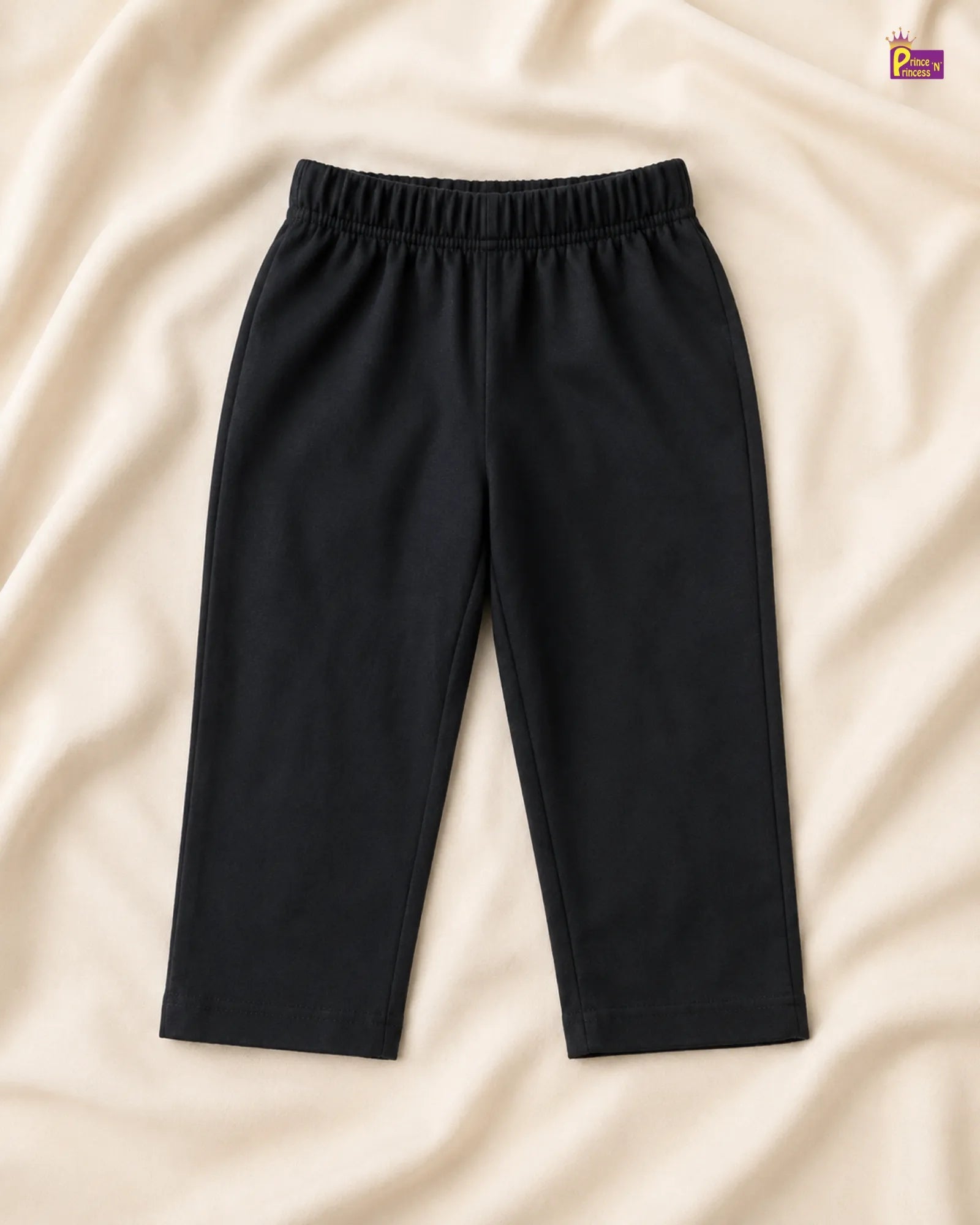 Girls Cotton Summer Wear Pant in Black GT012 for kids festival wear