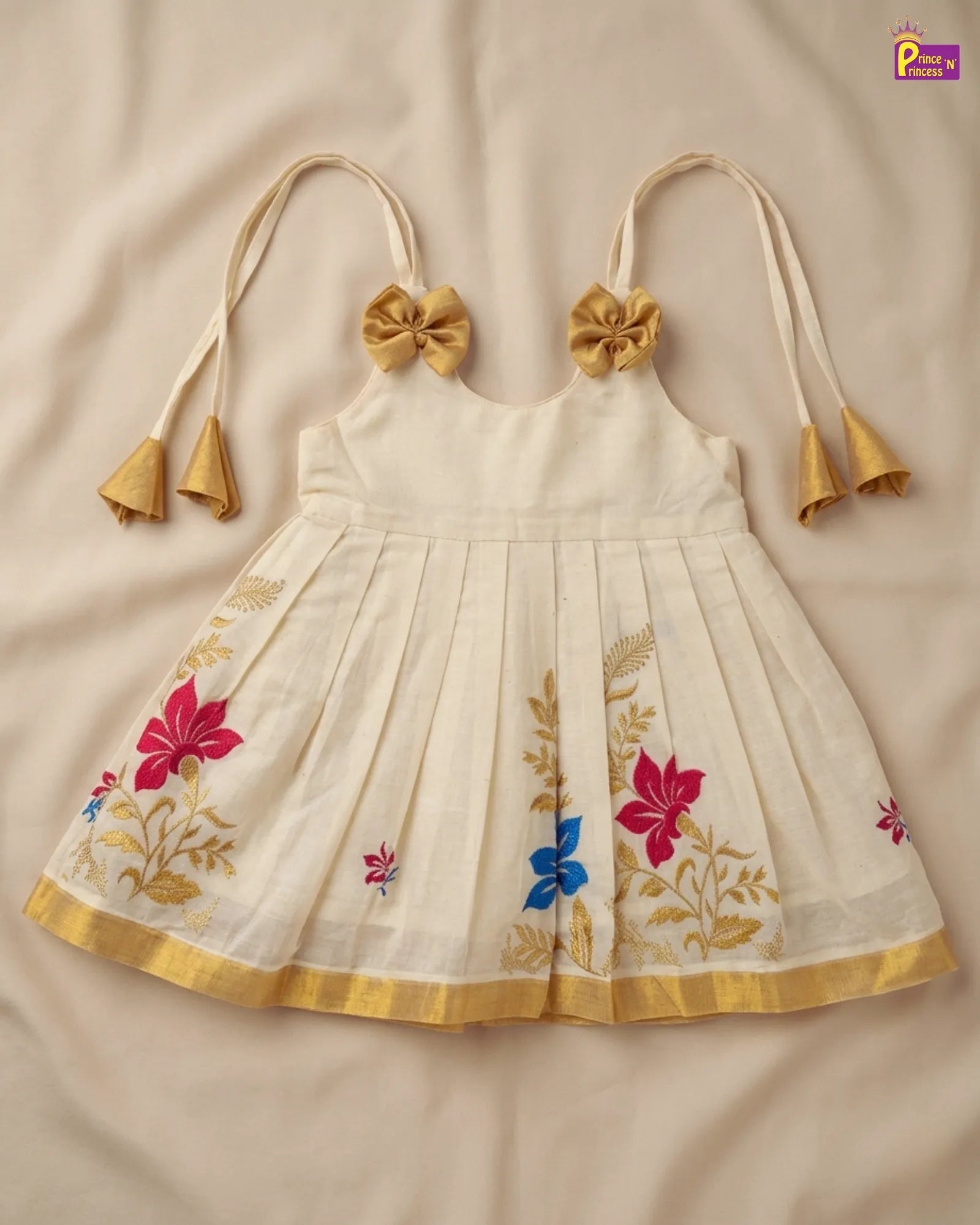 Kerala Traditional Flower embroidery