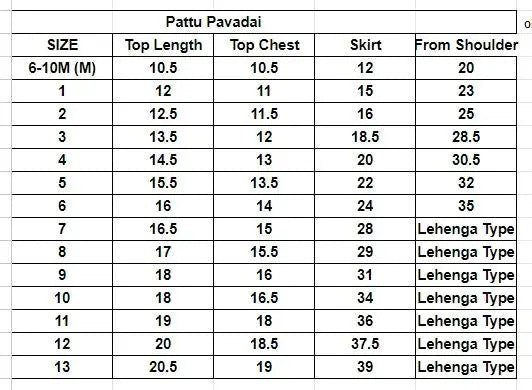 Kids Blue And Lite Orange Designer Pattu Pavadai PPP1370 - Prince N Princess